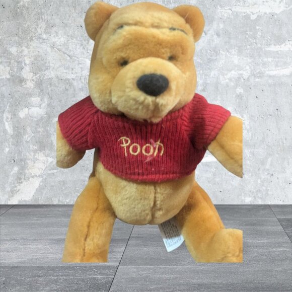 Walt Disney world  Winnie the Pooh plush stuffed animal toy  8" - Picture 1 of 10